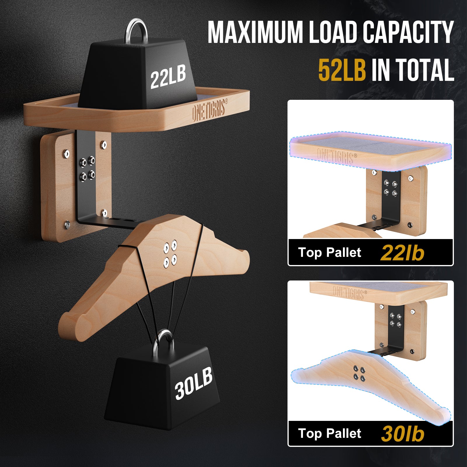 Wall-Mounted Coat Rack with Shelf | Heavy-Duty Metal-Wood Entryway Organizer for Motorcycle Gear, Jackets & Tactical Vests– Space-Saving for Hallway, Garage & Porch